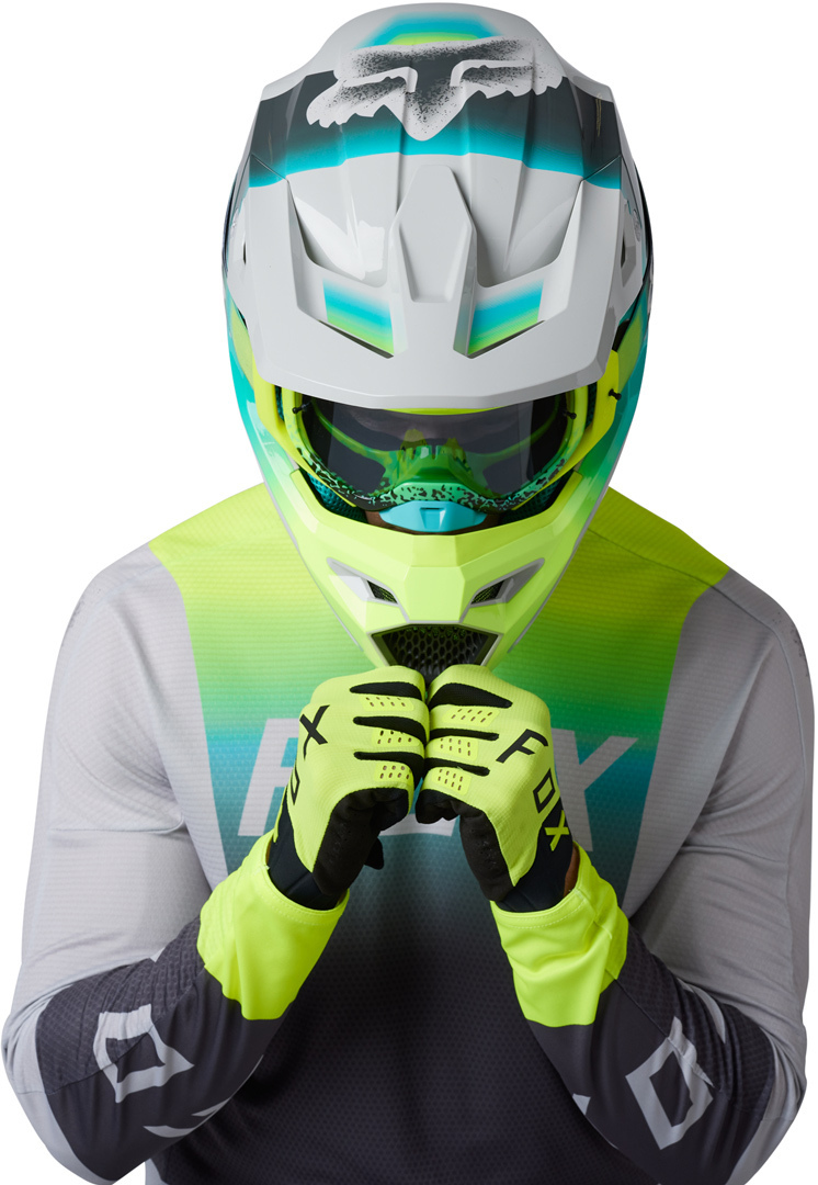 FOX 360 Horyzn Motocross Jersey hellgrau XXL Abbildung 2