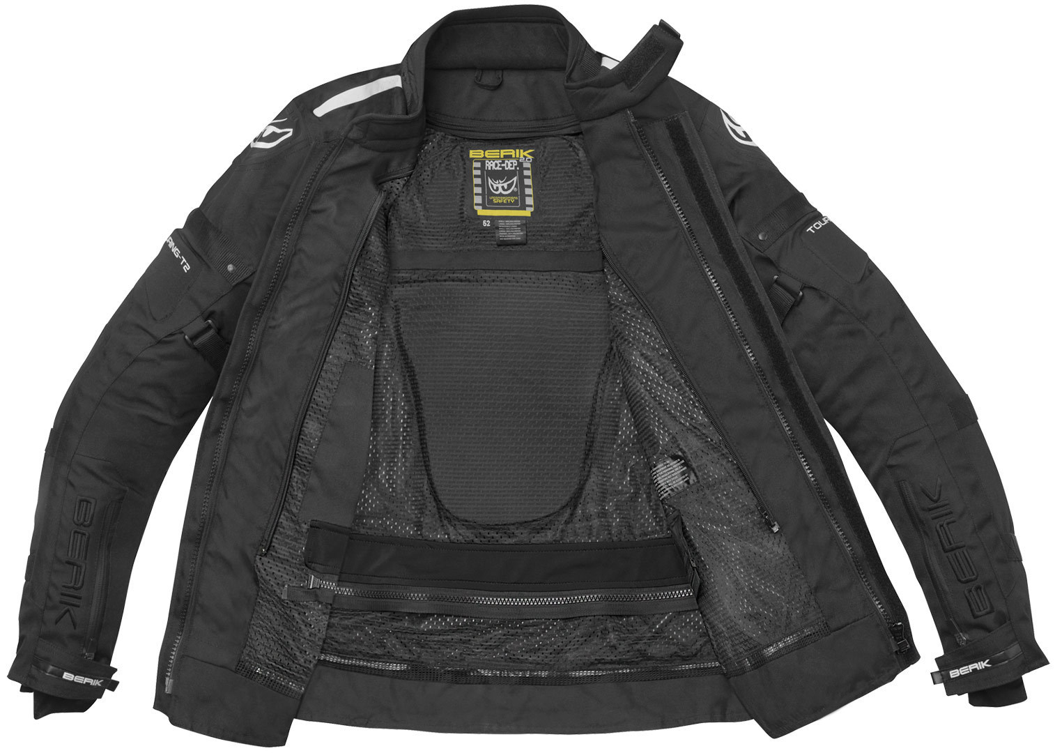 Berik Spencer waterproof Motorcycle Textile Jacket black 60 Figure 3
