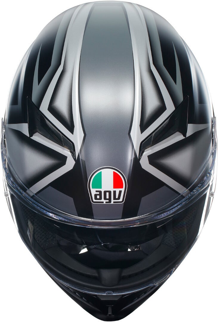 AGV K3 Compound Hjelm sort mat/grå M (57/58) Figur 2