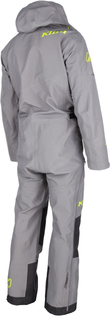 Klim Ripsa Vapor Jednodílný oblek na sněžný skútr šedá/neonově žlutá 3XL Obrázek 17