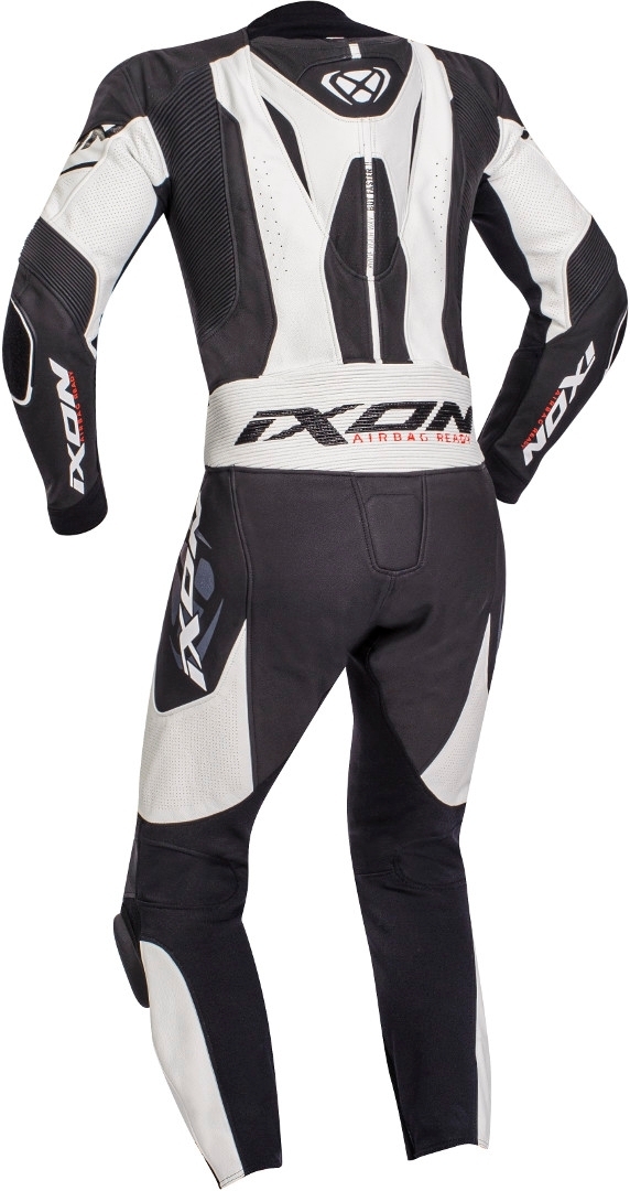 Ixon Jackal One Piece Motorcycle Leather Suit black/white S Figure 2