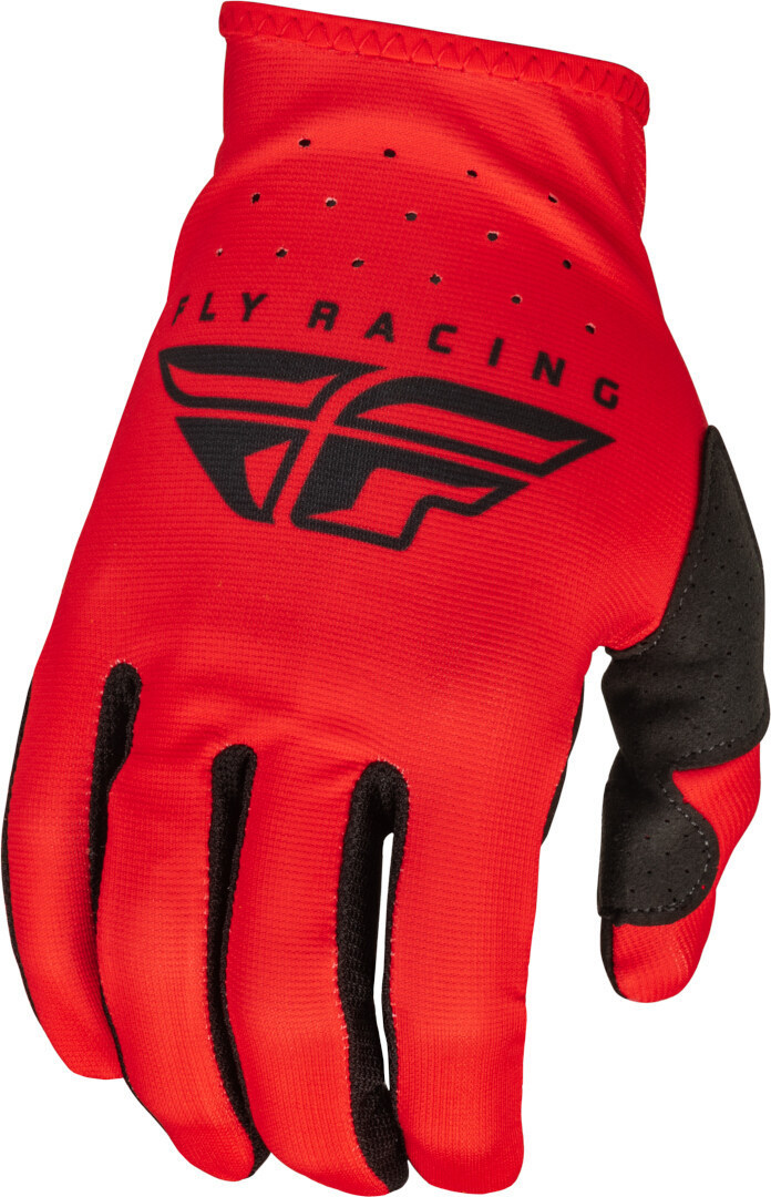 Fly Racing Lite 2023 Mănuși de motocross Roșu/Negru XS Figura 1