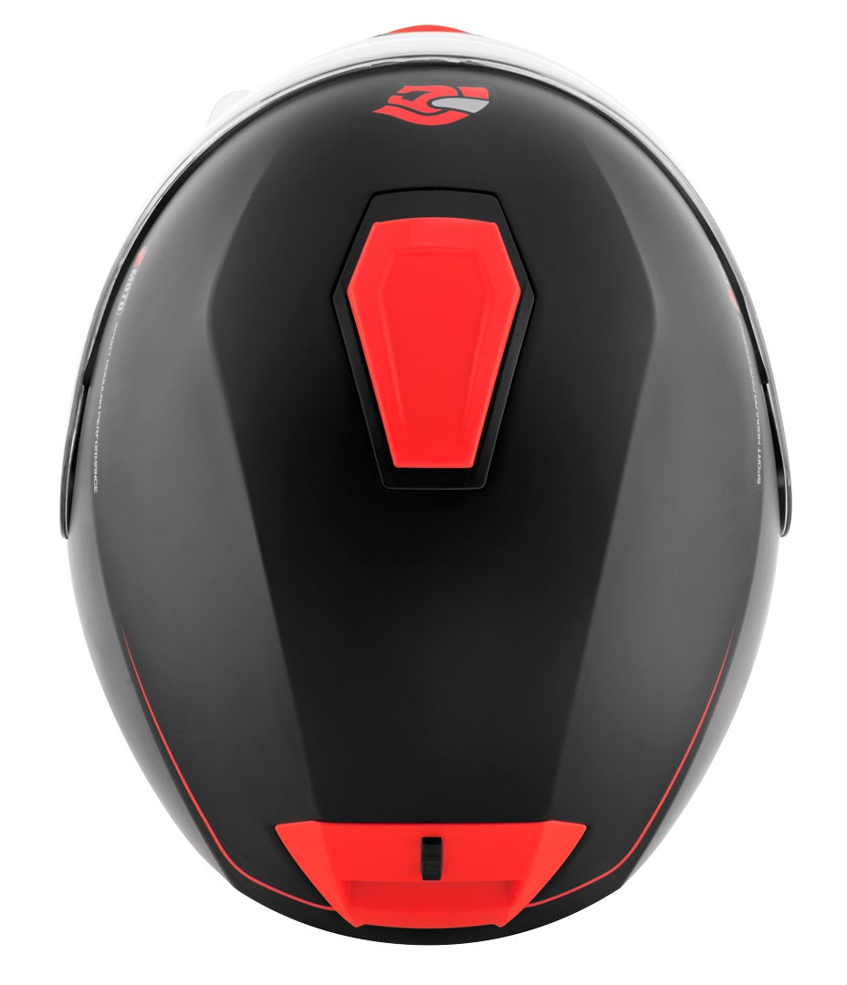 FC-Moto Novo Straight Casco nero/rosso L (59/60) Figura 6