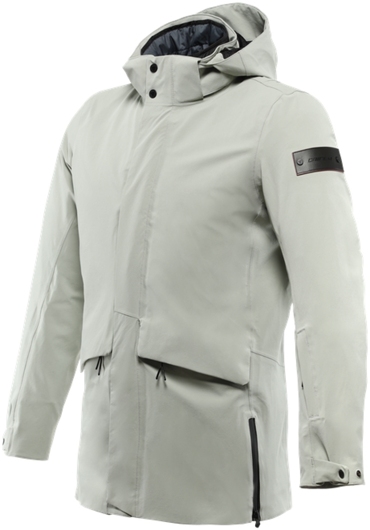 Dainese Brera D-Dry XT Motorcycle Textile Jacket light grey 50 Figure 1