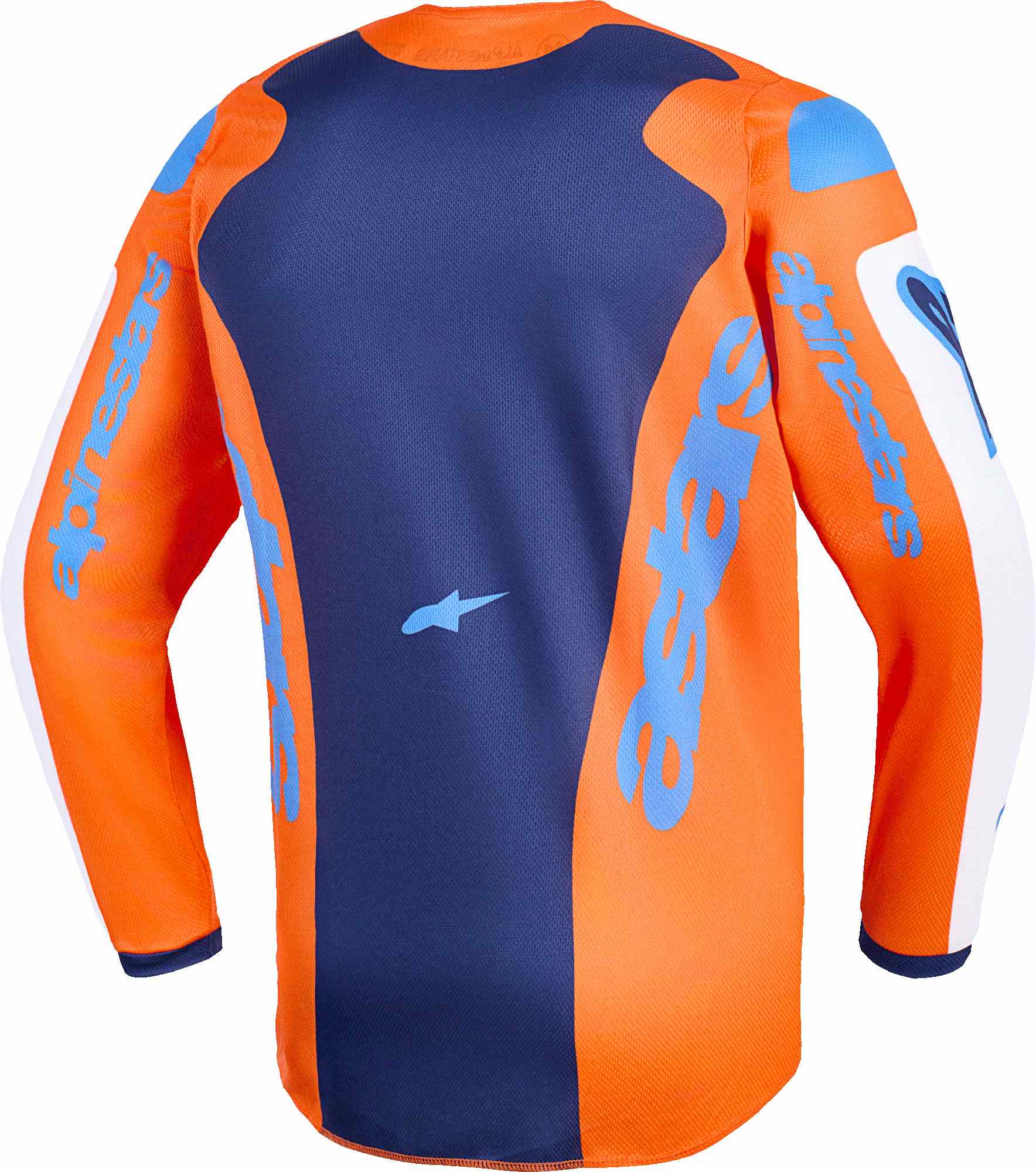 Alpinestars Fluid Grid Jugend Motocross Jersey orange/blau M Abbildung 2