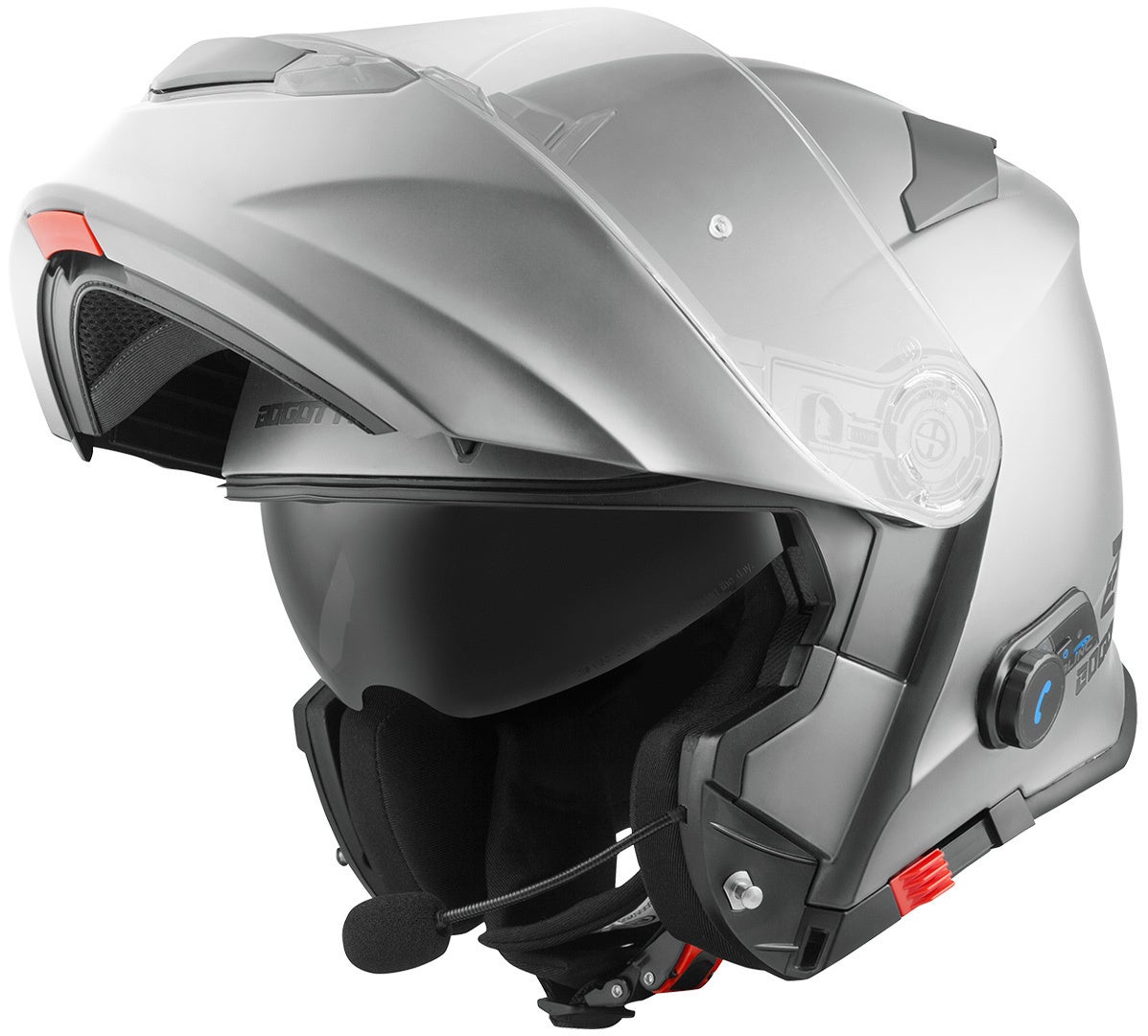 Bogotto V271 BT Casco Bluetooth Argento 2XL Figura 1