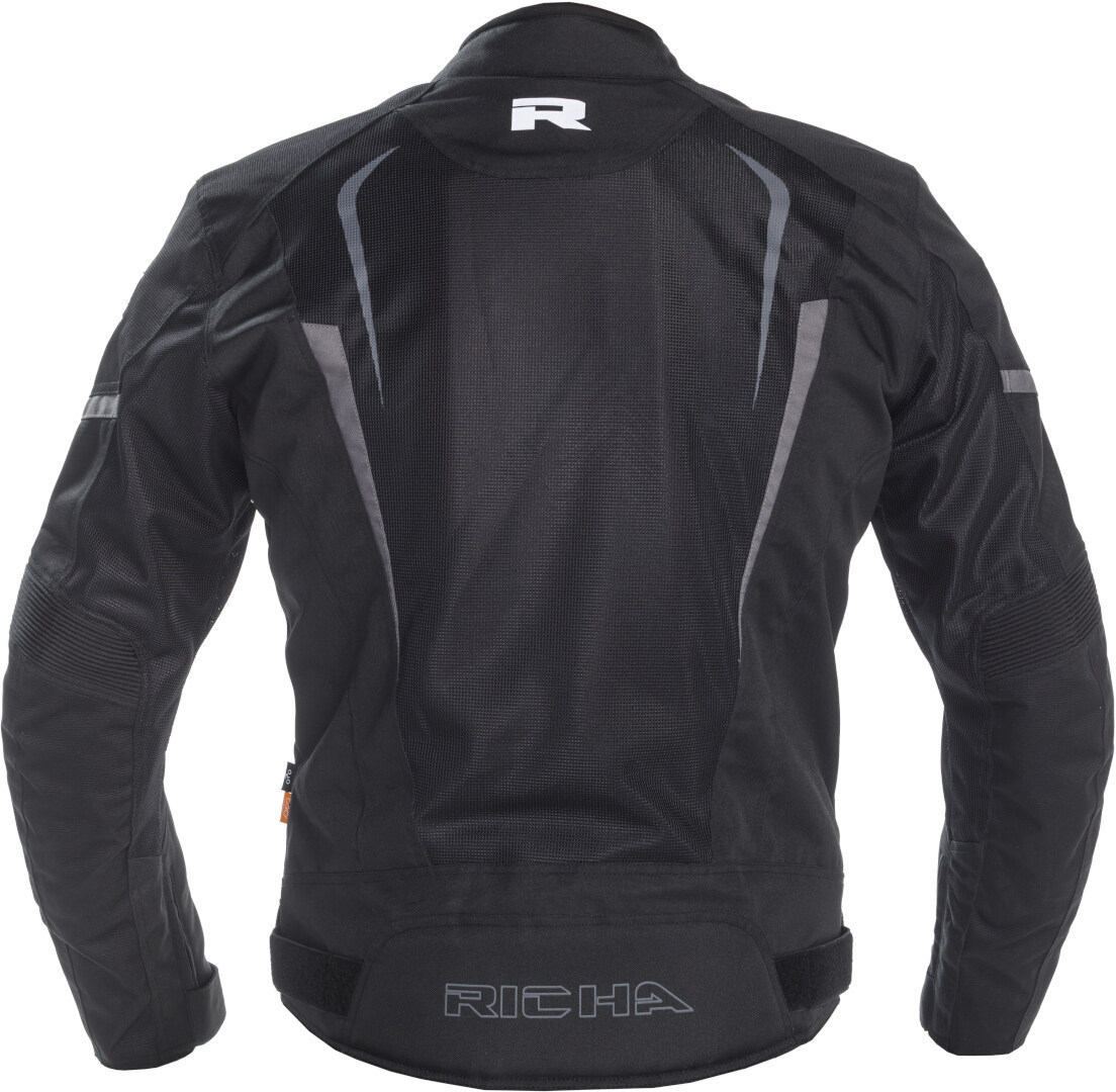 Richa Airstrike 2 Motorcycle Textile Jacket black M Figure 2