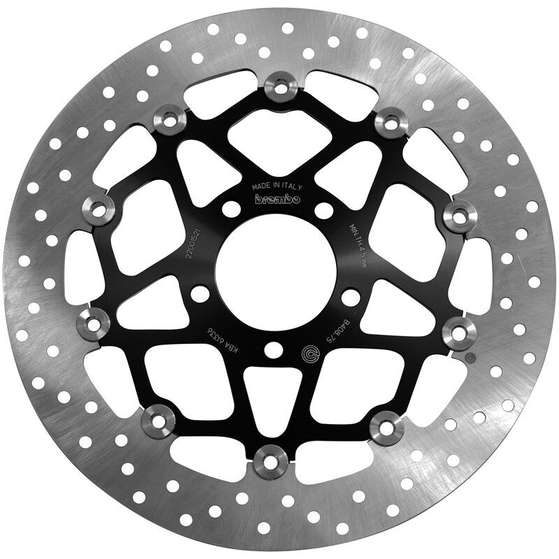 Brembo S.p.A. Serie Oro runde schwimmend gelagerte Bremsscheibe Abbildung 1