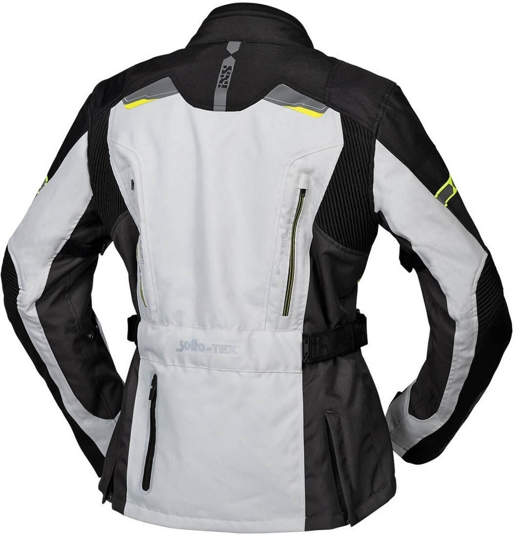 IXS Tour Liz-ST Ladies Motorcycle Textile Jacket grey/black/yellow L Figure 2