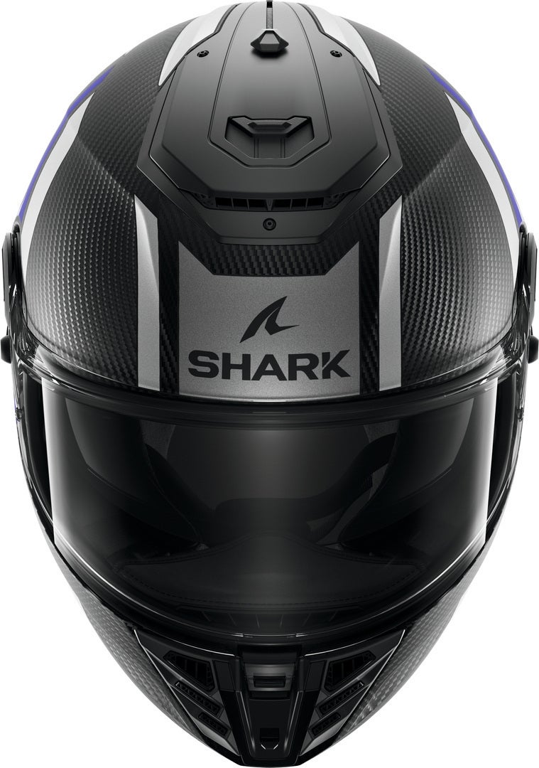 Shark Spartan RS Shawn Carbon Přilba černá matná/modrá M (57/58) Obrázek 2