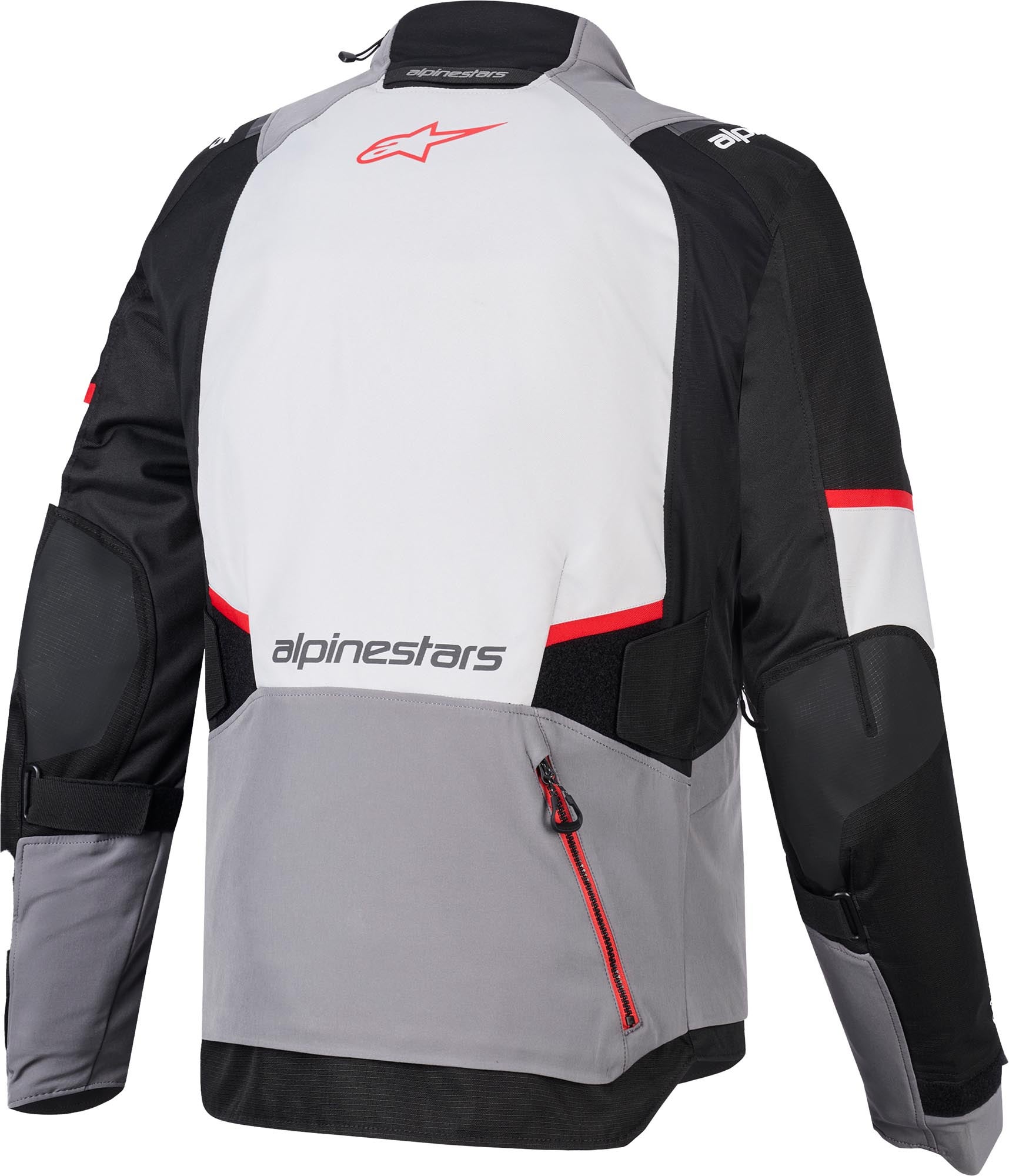 Alpinestars Andes V4 Drystar waterproof Motorcycle Textile Jacket grey/red 5XL Figure 2