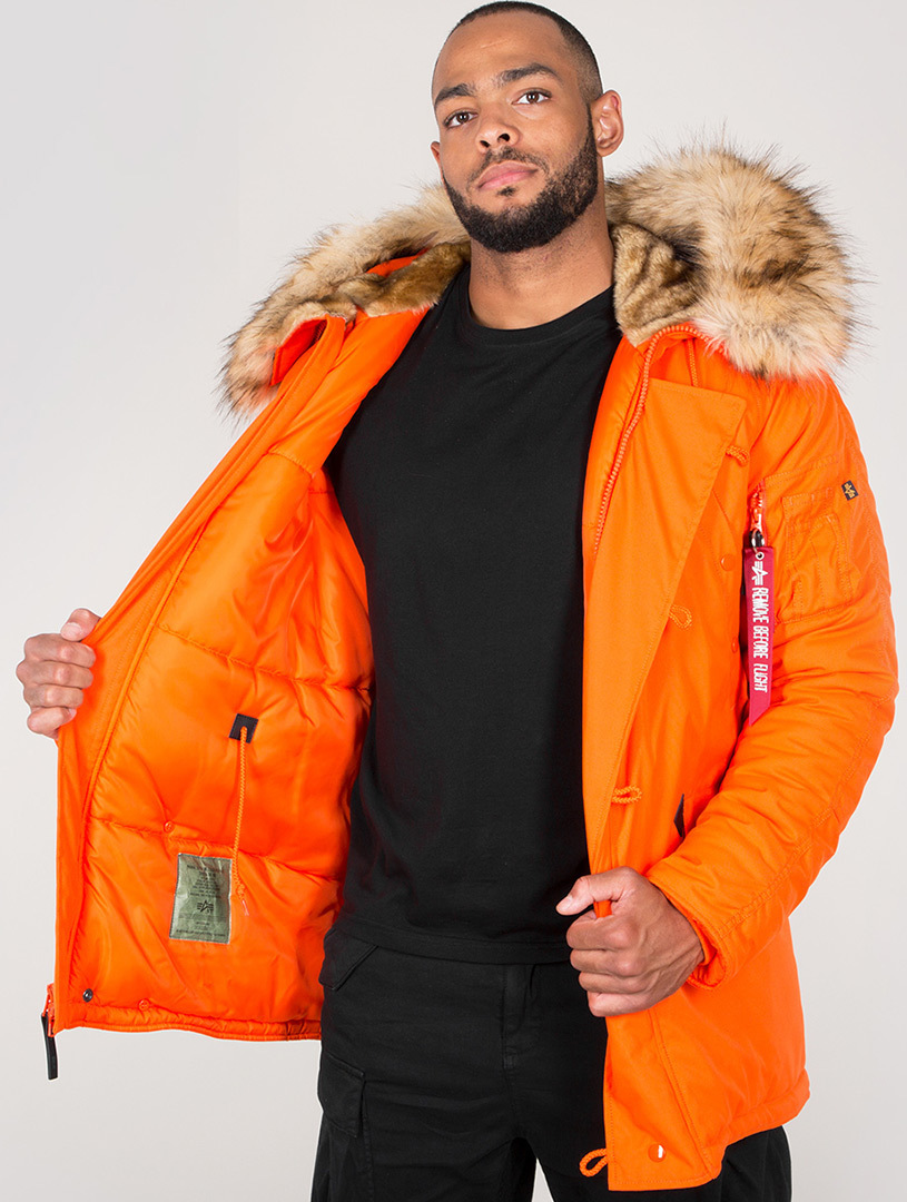 Alpha Industries Explorer Jacke orange S Abbildung 4