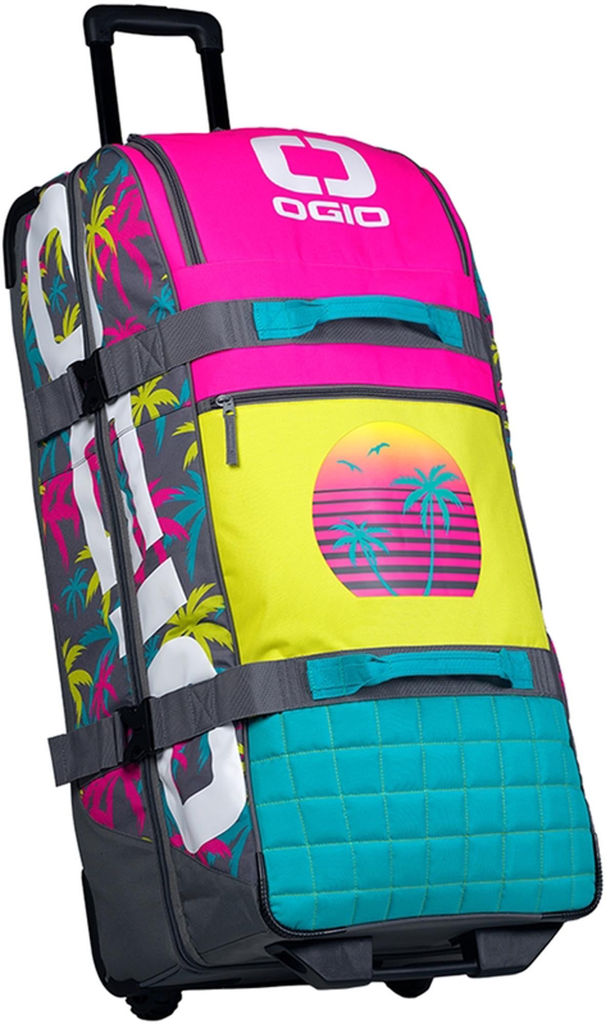 Ogio Trucker Borsa a ruote blu/rosa/giallo/multi Figura 1