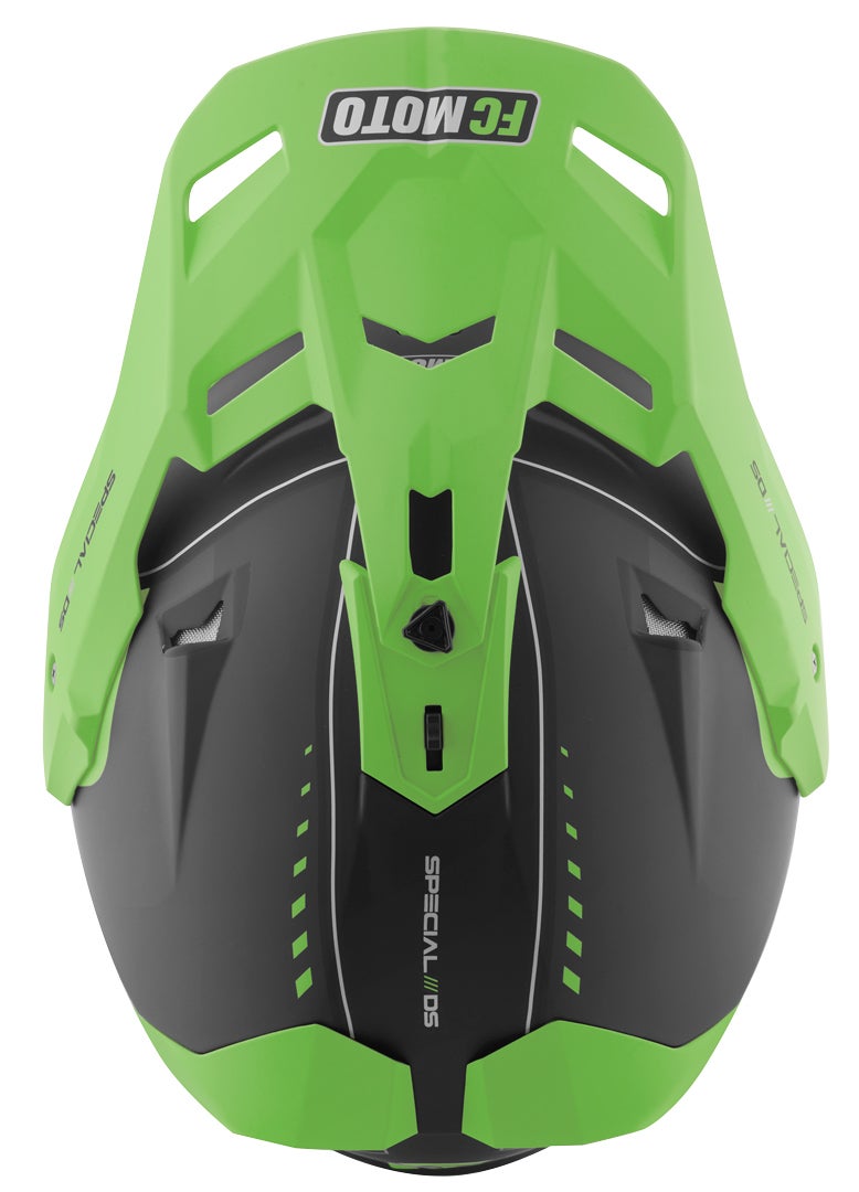 FC-Moto Merkur Pro Air Casco Enduro nero/verde S Figura 7
