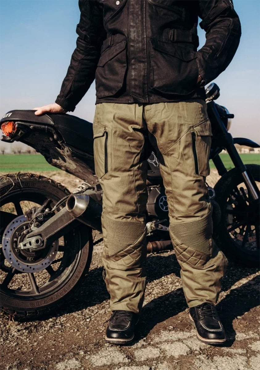 HolyFreedom Explorer Pantalon textile moto Vert militaire XXL Figure 3