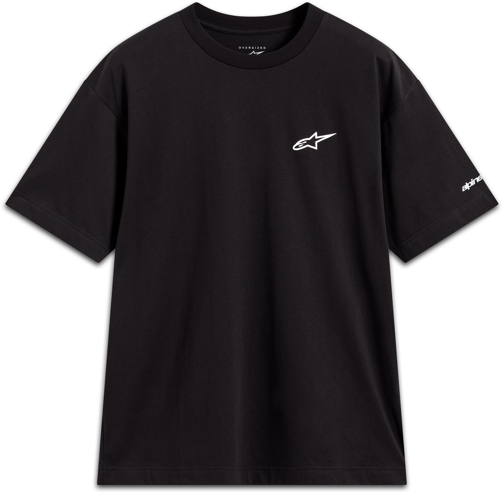 Alpinestars Mandate Oversized Κοντομάνικη μπλούζα Μαύρο S Γράφημα 1