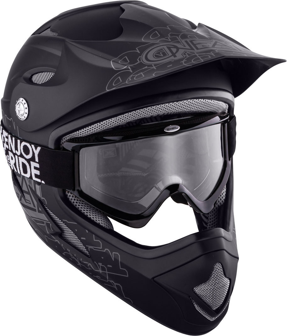 Oneal B-Zero Ochelari de motocross negru Figura 2