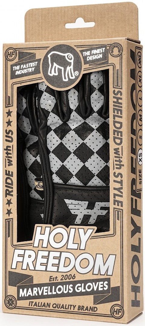 HolyFreedom Bullit Dusty Perforated Damer Motorcykel Handsker S Figur 2