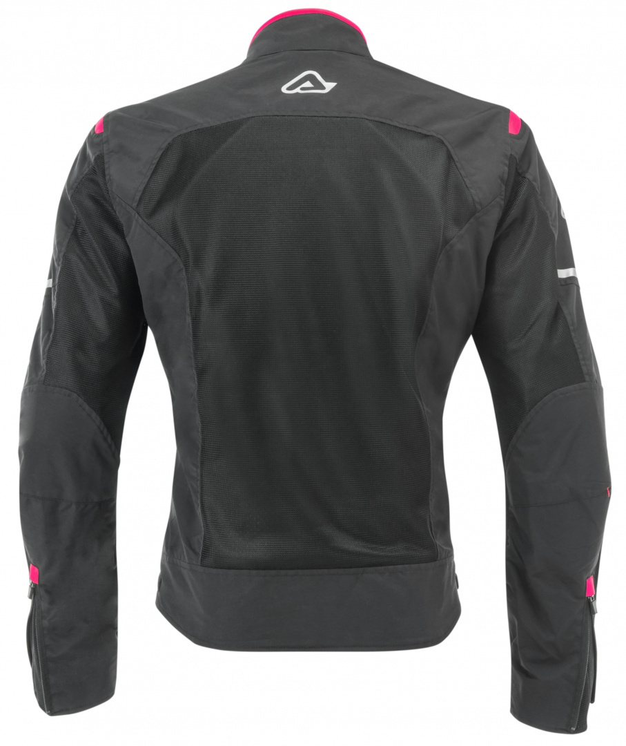Acerbis Ramsey Vented Jachetă textilă pentru motociclete pentru doamne Negru/roz XXL Figura 3
