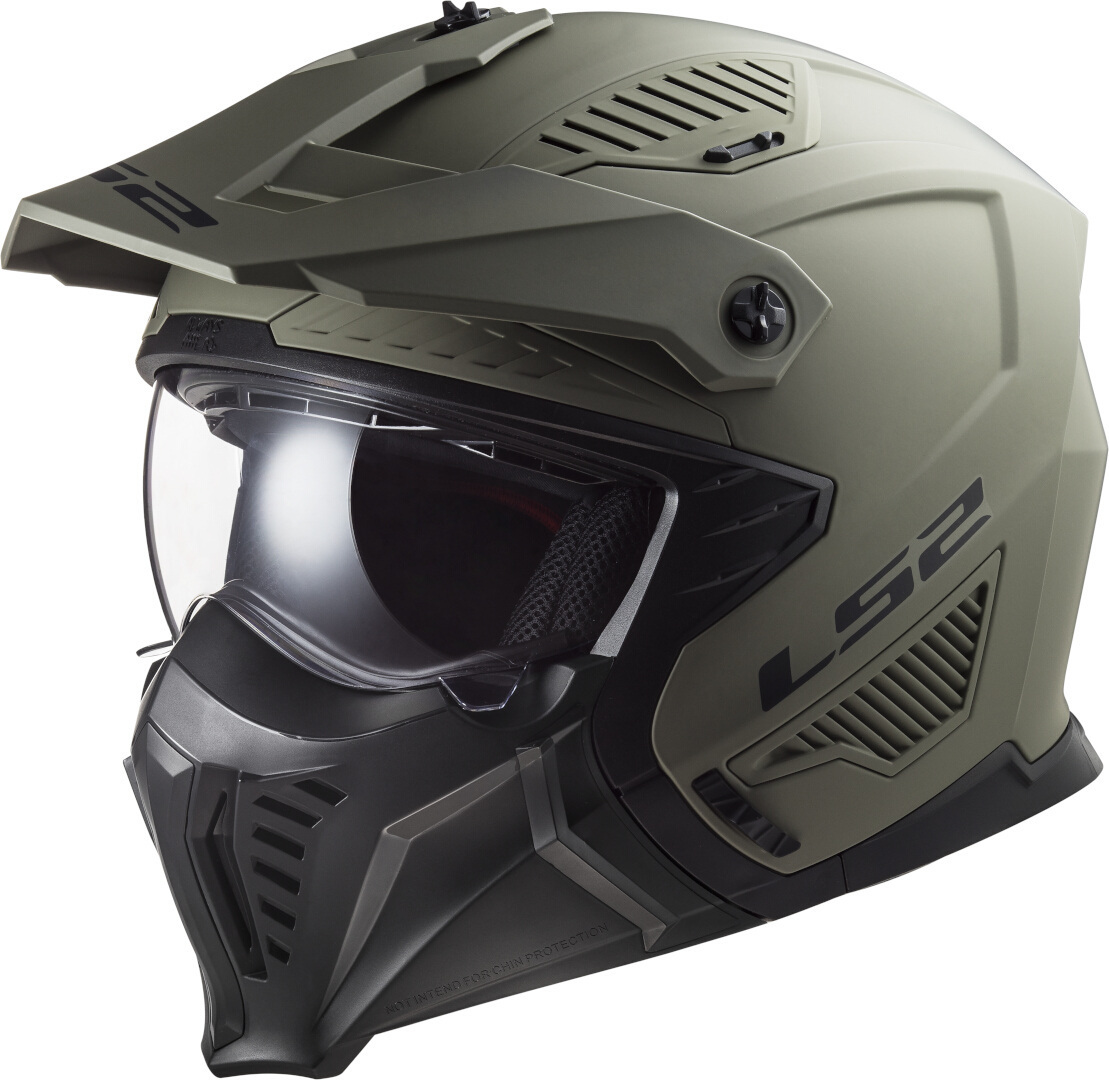 LS2 OF606 Drifter Trial Helm sand M (57/58) Abbildung 1
