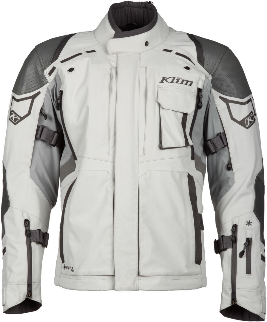 Klim Kodiak Motorcycle Textile Jacket grey 60 Figure 5