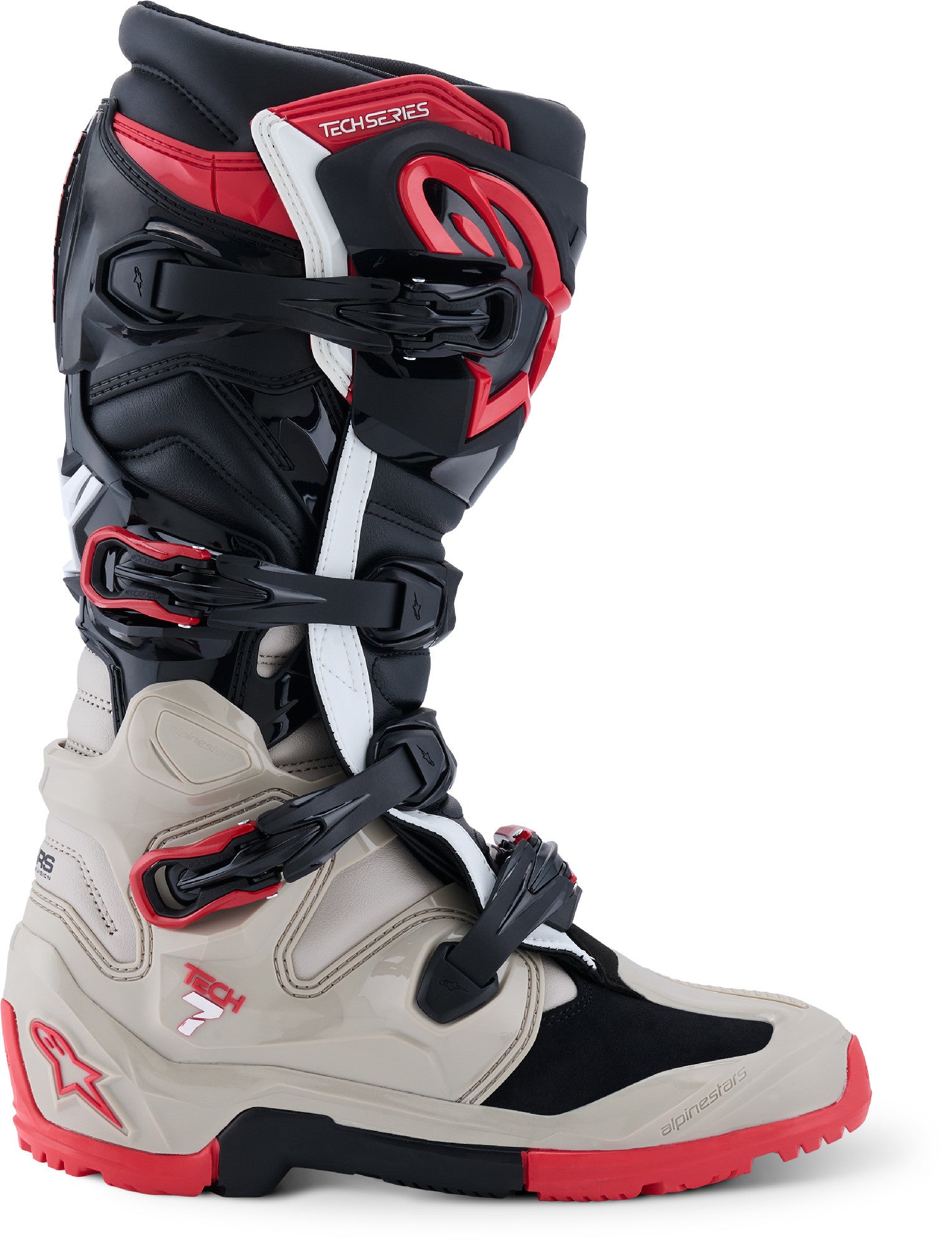 Alpinestars Tech 7 Enduro 2026 Motocross Boots black/grey/red 13 Figure 4