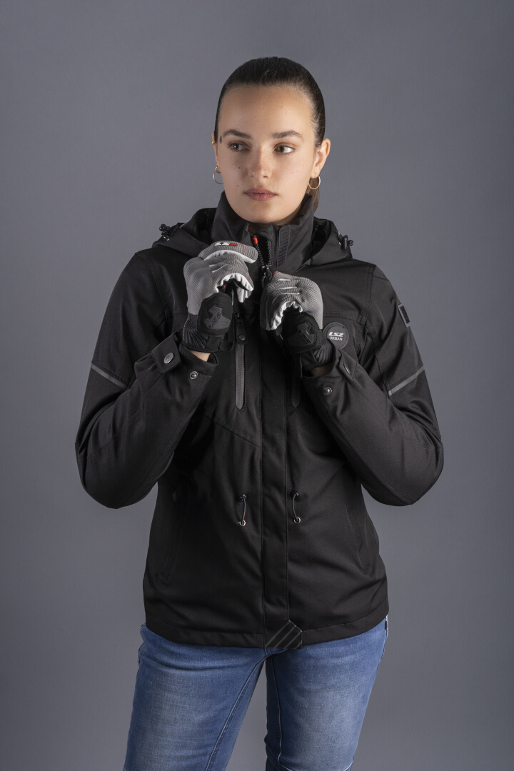 LS2 Rambla Evo imperméable dames moto textile veste noir L Figure 9
