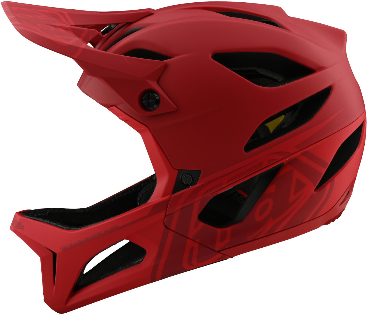 Troy Lee Designs Stage Stealth MIPS Casco Red Matt M/L Figura 8