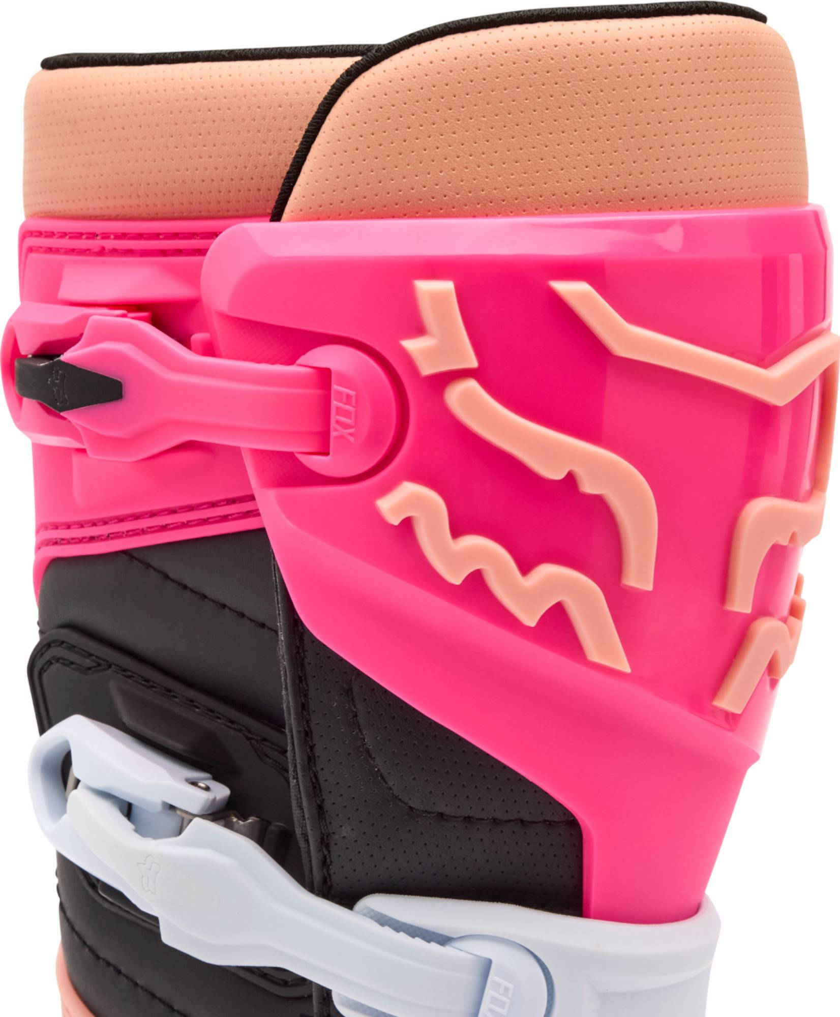 FOX W Comp Dame Motocross støvler hvid/pink 5 Figur 9