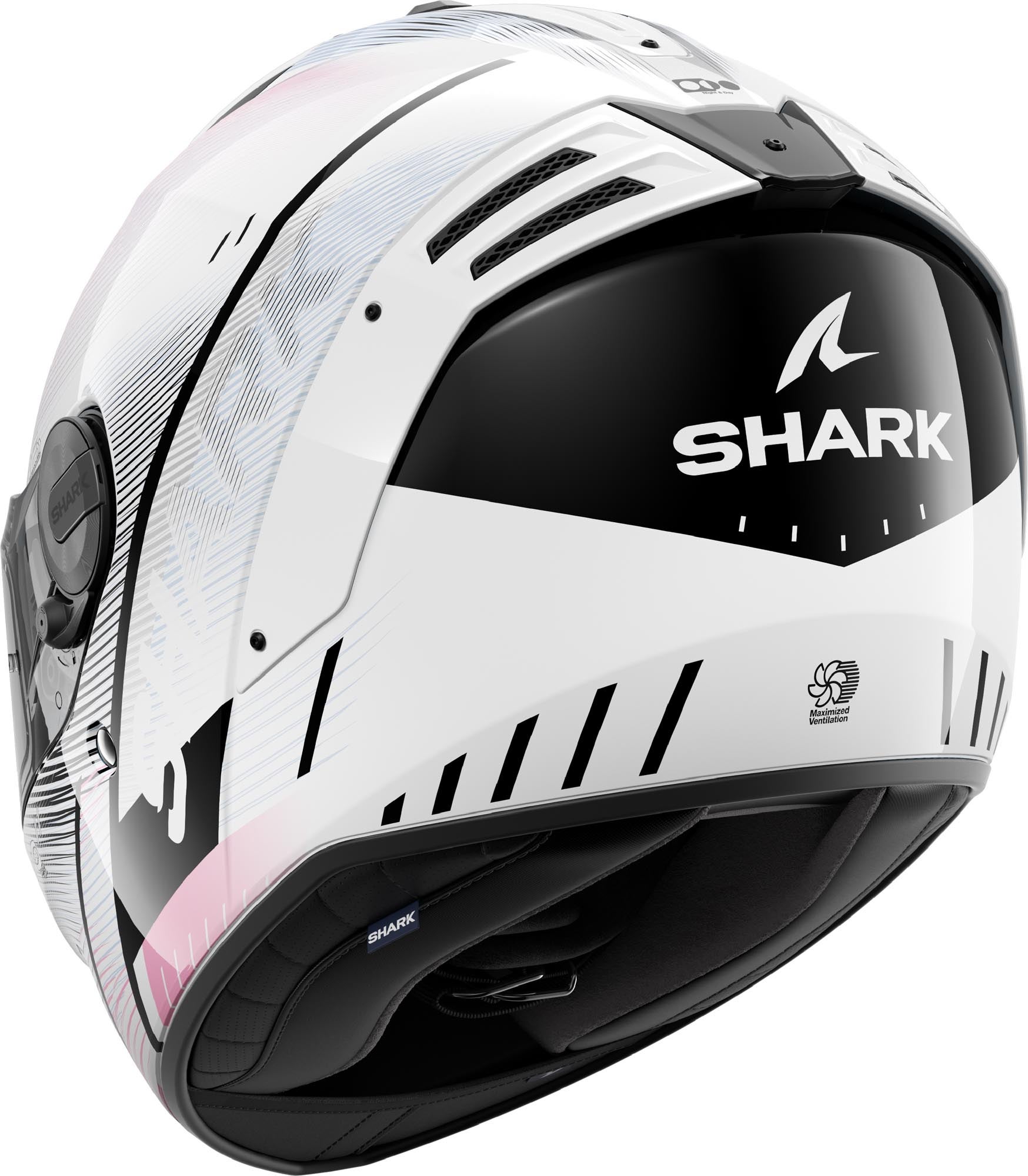 Shark Spartan RS Speed Tech 헬멧 흰색/분홍색 XXL (63/64) 그림 2