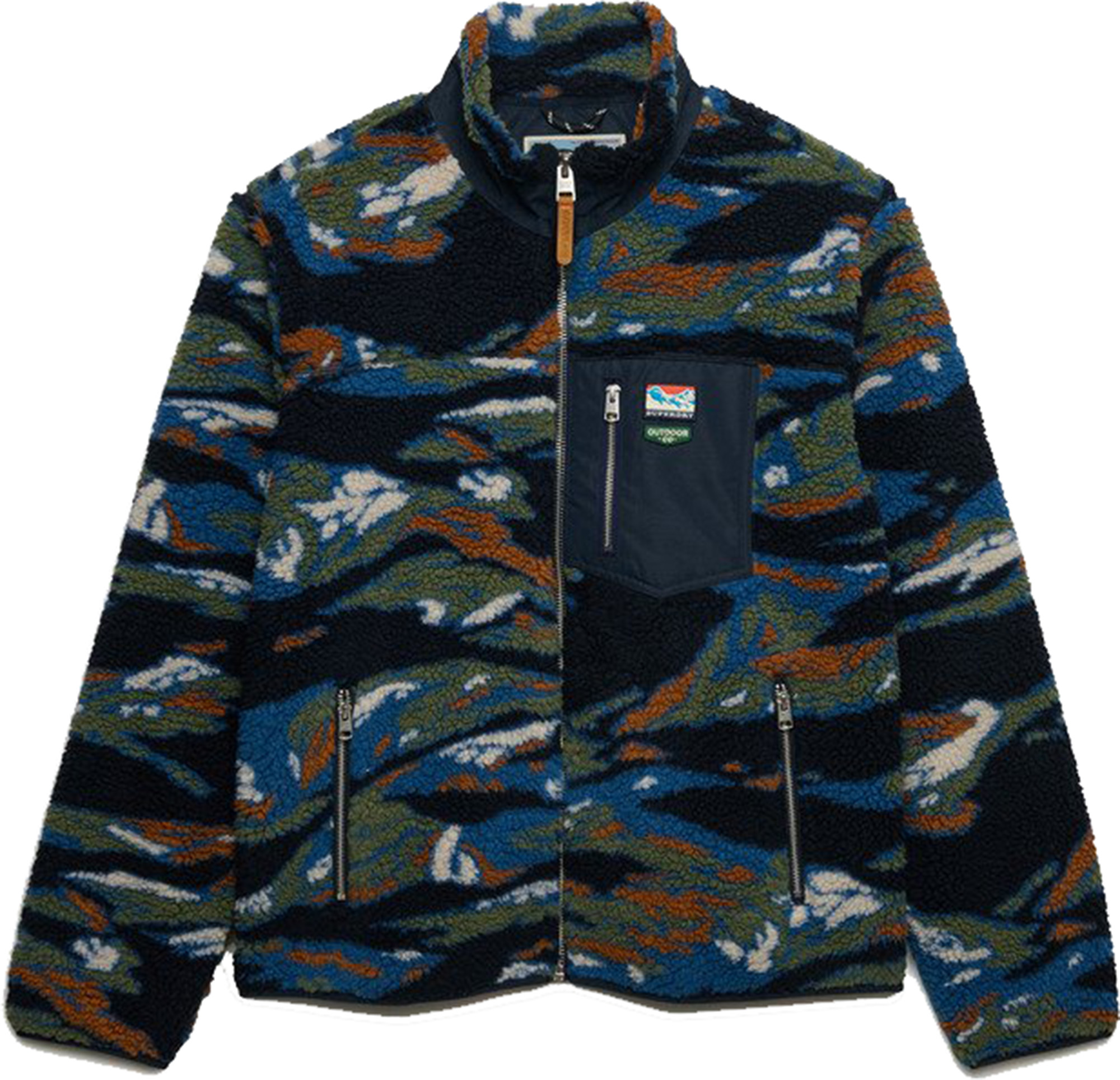 Superdry & Co Terrain Fleecejacke navy M Abbildung 1