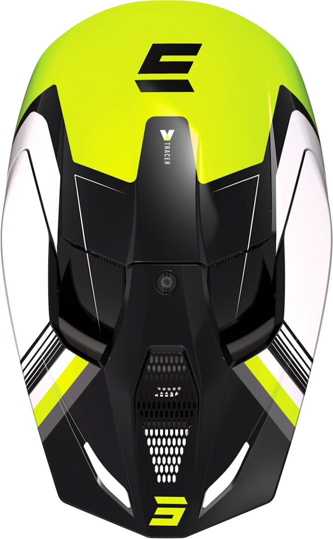 Shot Race Tracer Casco Motocross nero/giallo/bianco L (59/60) Figura 3
