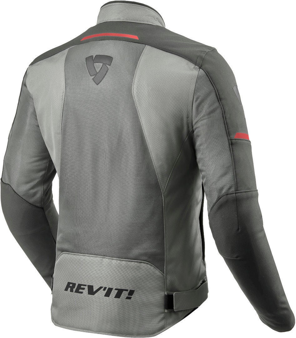 Revit Airwave 3 Motorrad Textiljacke grau/rot 3XL Abbildung 2