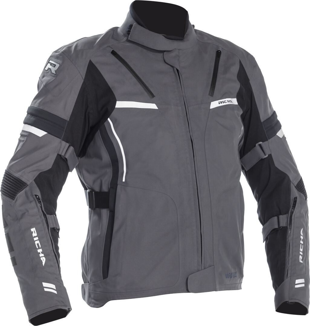Richa Arc Gore-Tex waterproof Motorcycle Textile Jacket grey/black 3XL Figure 1