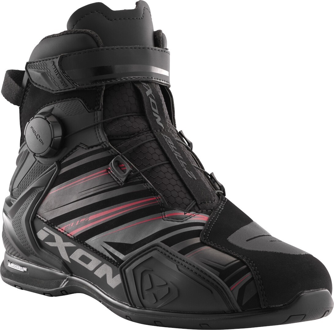 Ixon Bull 2 WP Ultra Pantofi de motocicletă impermeabili Negru/Roșu 42 Figura 3