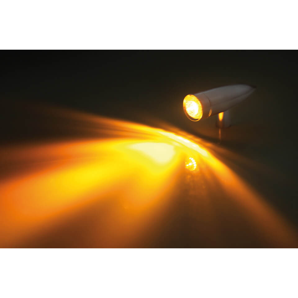 HIGHSIDER LED Blinker MONO BULLET LONG Chrome Figura 4