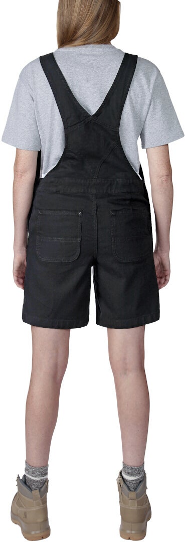 Carhartt Rugged Flex Relaxed Fit Canvas Ladies Salopette courte noir M Figure 5
