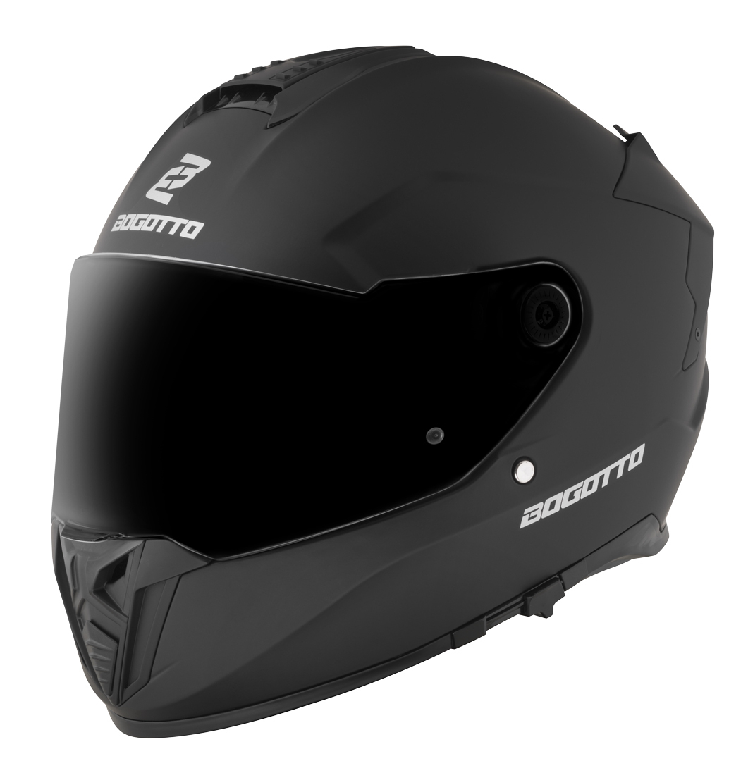 Bogotto FF122 SVK Solid Přilba Black Matt M Obrázek 2