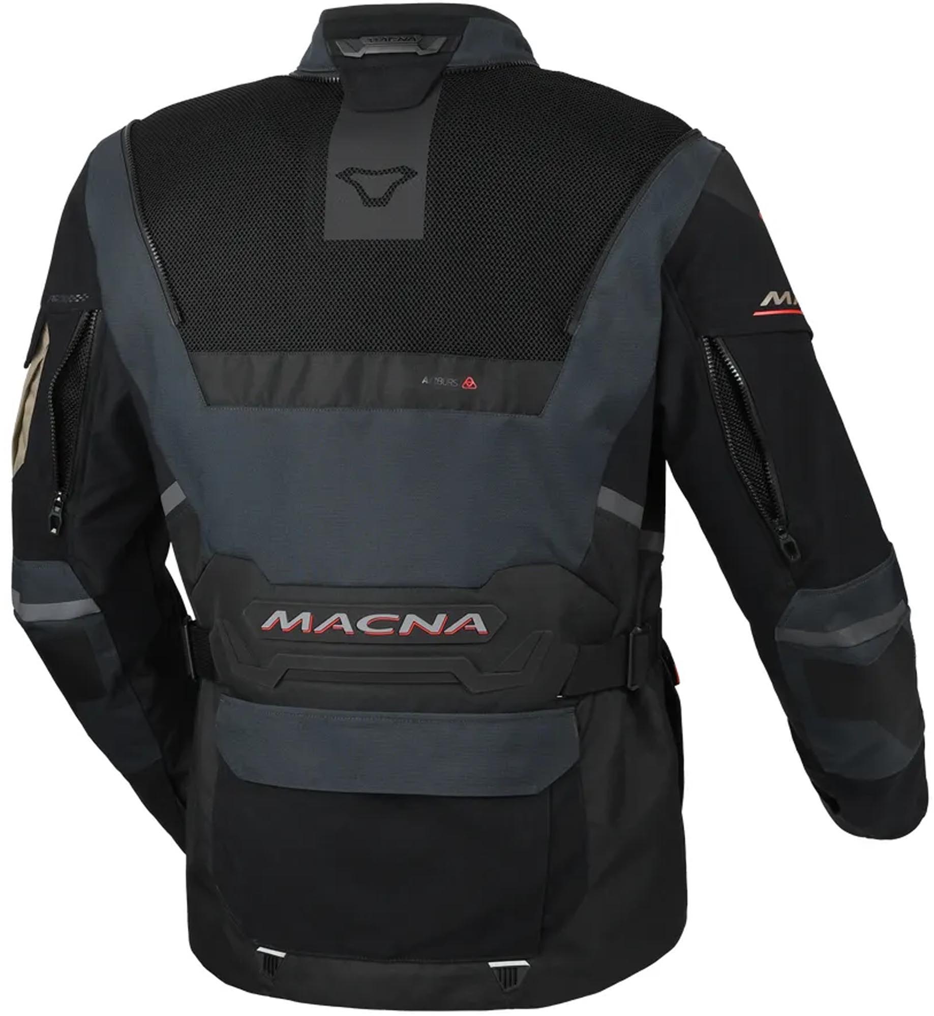 Macna Flexodus waterproof Motorcycle Textile Jacket blue/black 3XL Figure 4