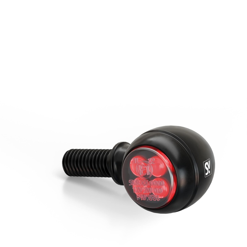 HIGHSIDER smart Circula-S Bakljus/Indikator Svart/Rök 3i1, E-godkänd (Par) Figur 5