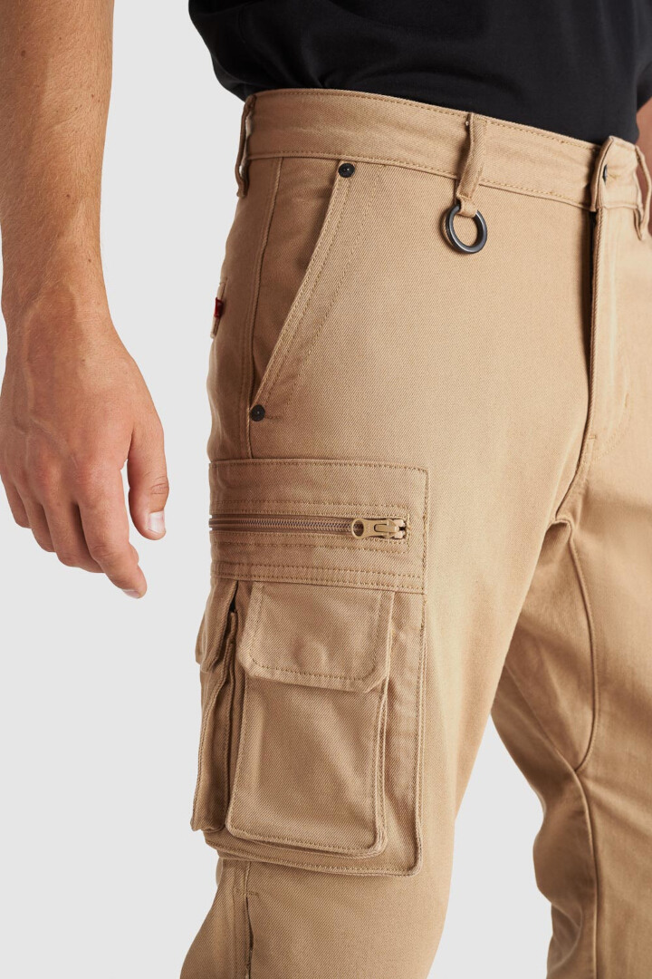Pando Moto Desert Cargo Motorrad Textilhose beige 28/34 Abbildung 4