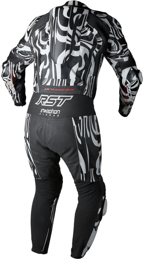 RST Pro Series Evo Airbag Ltd. Joker Eendelig leren motorpak zwart/wit 3XL Figuur 2