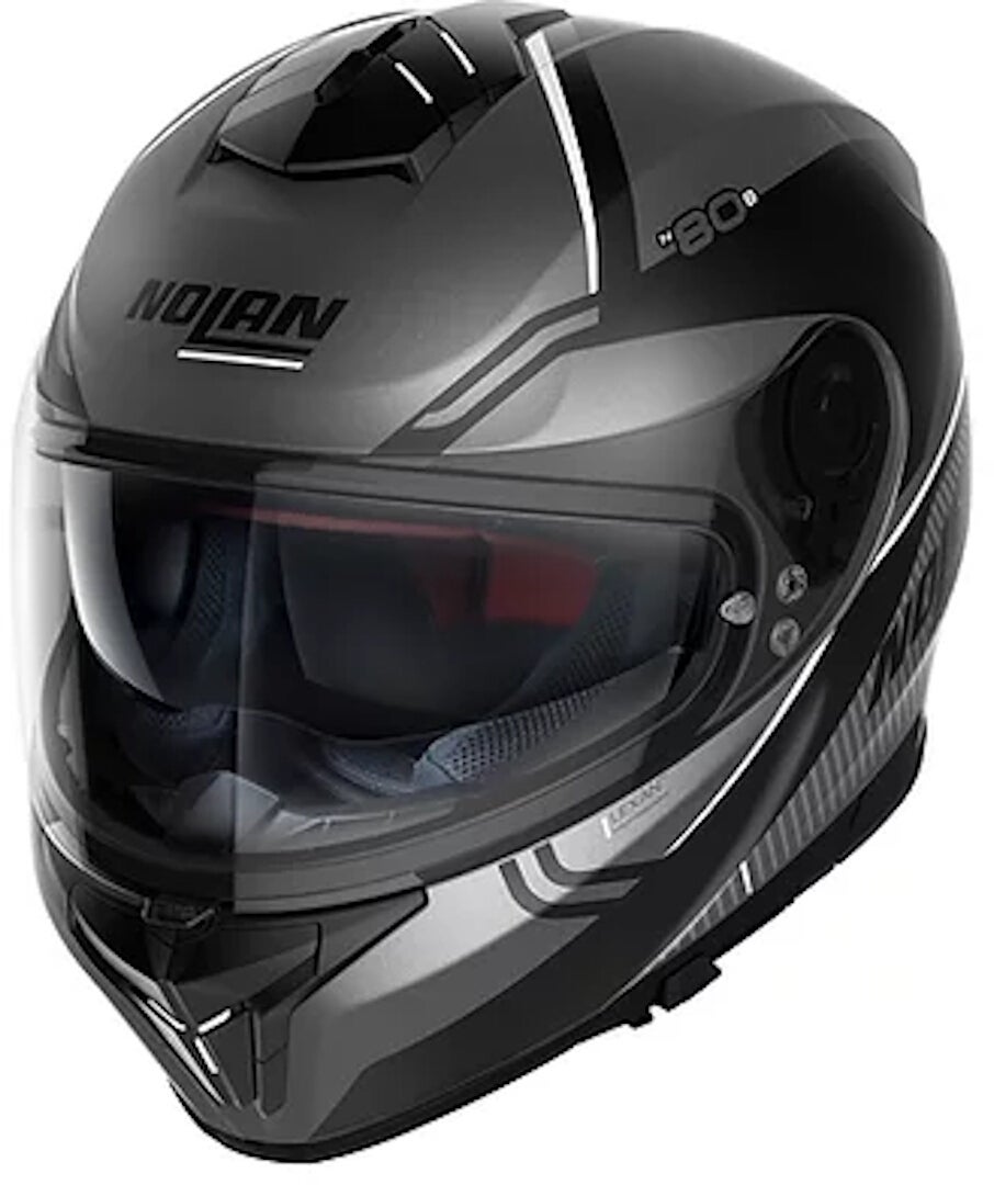 Nolan N80-8 Astute N-Com Casque Gris/blanc XL (62) Figure 1