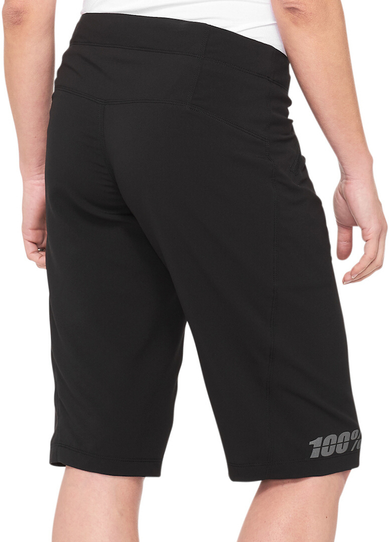 100% Ridecamp Pantaloni scurți de bicicletă pentru doamne negru M Figura 2