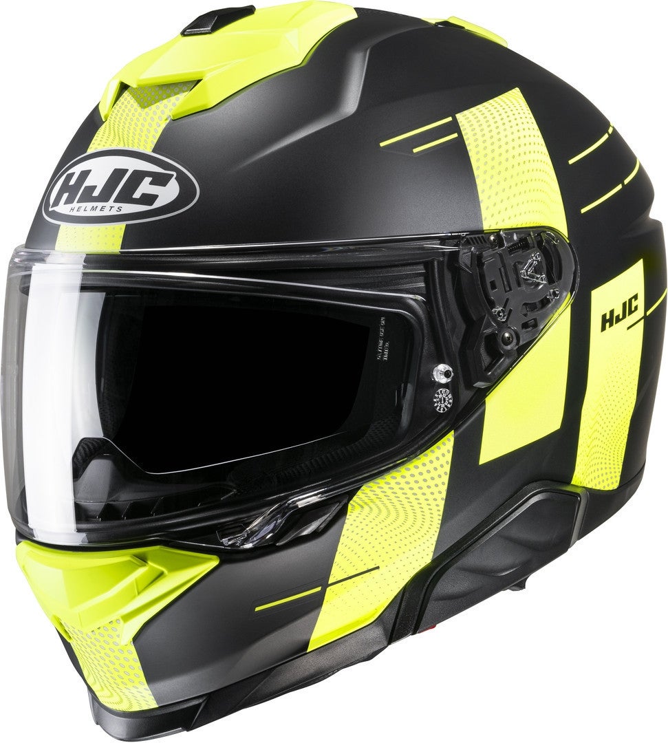 HJC i71 Peka Helm Zwart/Geel L (58/59) Figuur 1