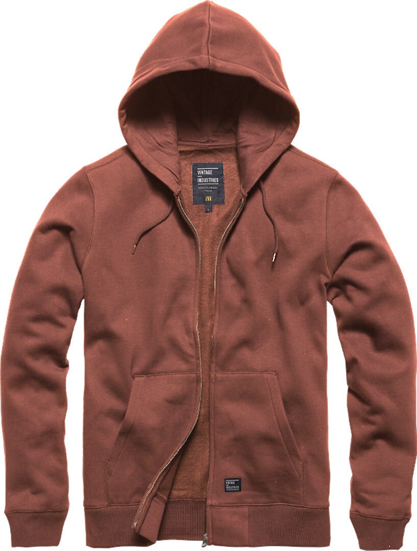 Vintage Industries Redstone Zip Pulcsis piros S 1. ábra