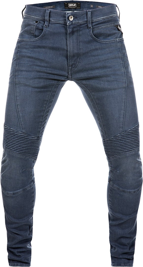 Replay Swing Jeans da moto blu Short 36 Figura 2