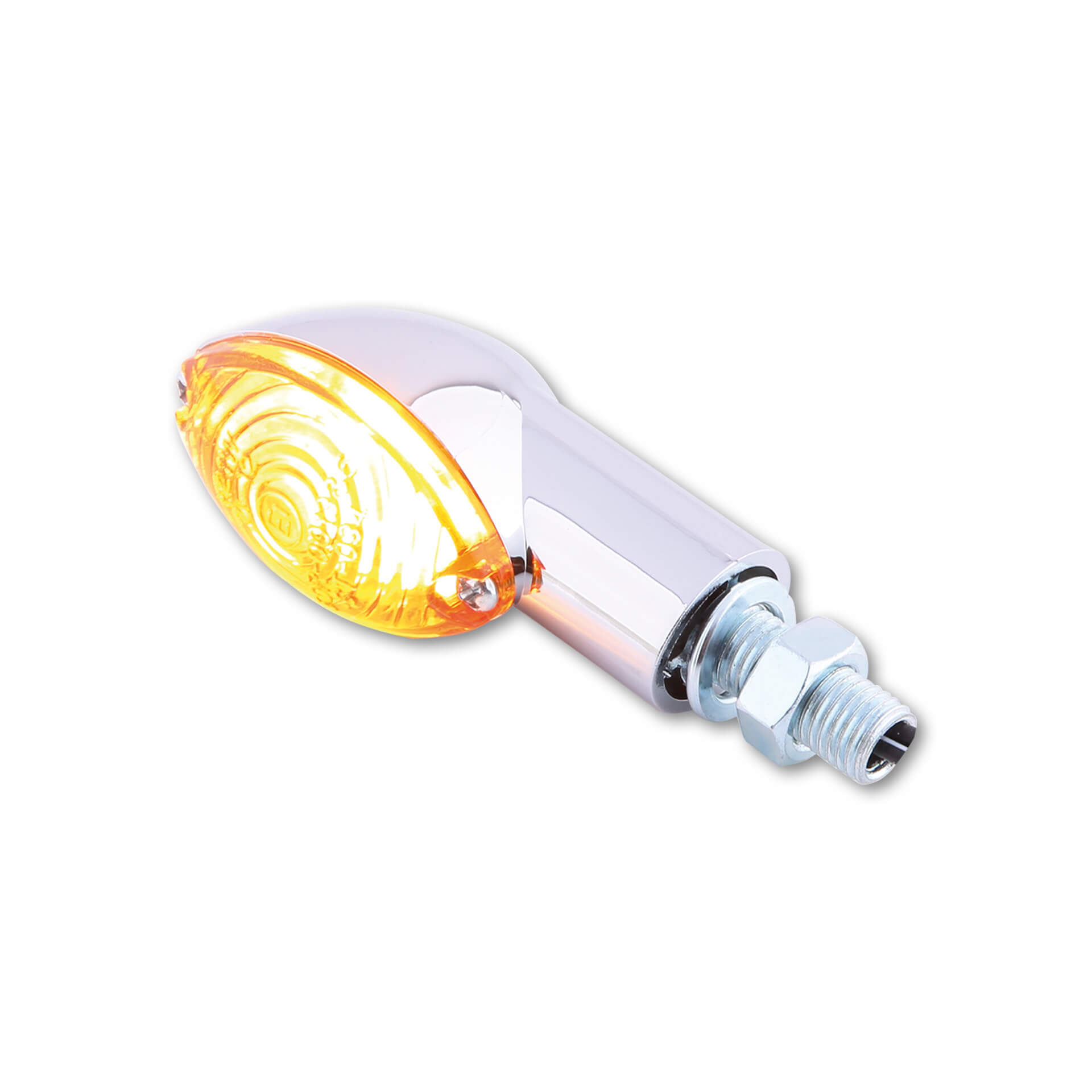 SHIN YO Mini Blinker CATEYE, kurz Chrome Galben Figura 3