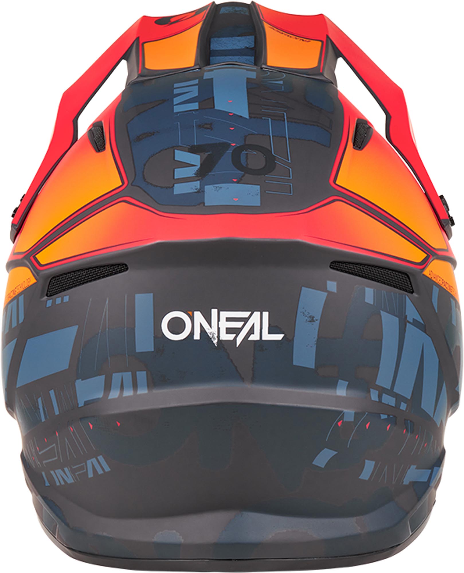 Oneal 1SRS Voltixx Motocrosshjelm sort/orange XL (61/62) Figur 4