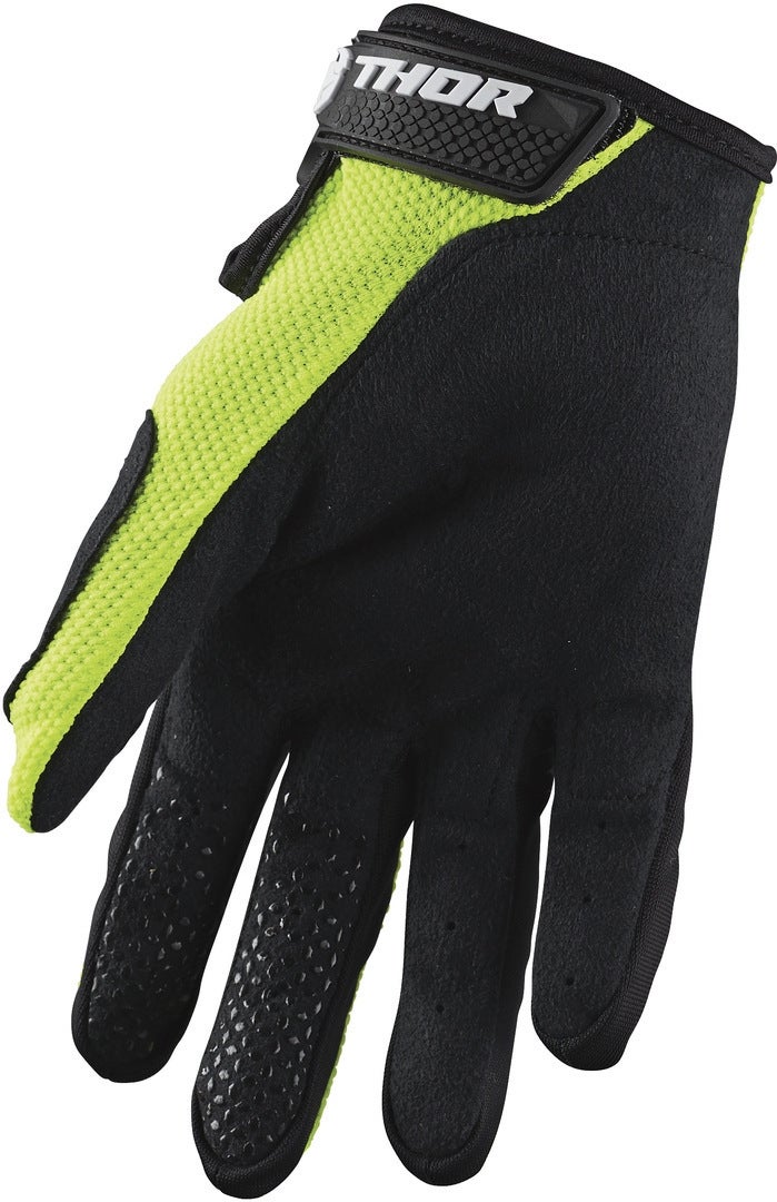 Thor Sector Motocross handsker neongul S Figur 2